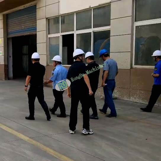 Leaders of Daitou Town Visit and Exchange with Liyang Rongda Machinery Co., Ltd.